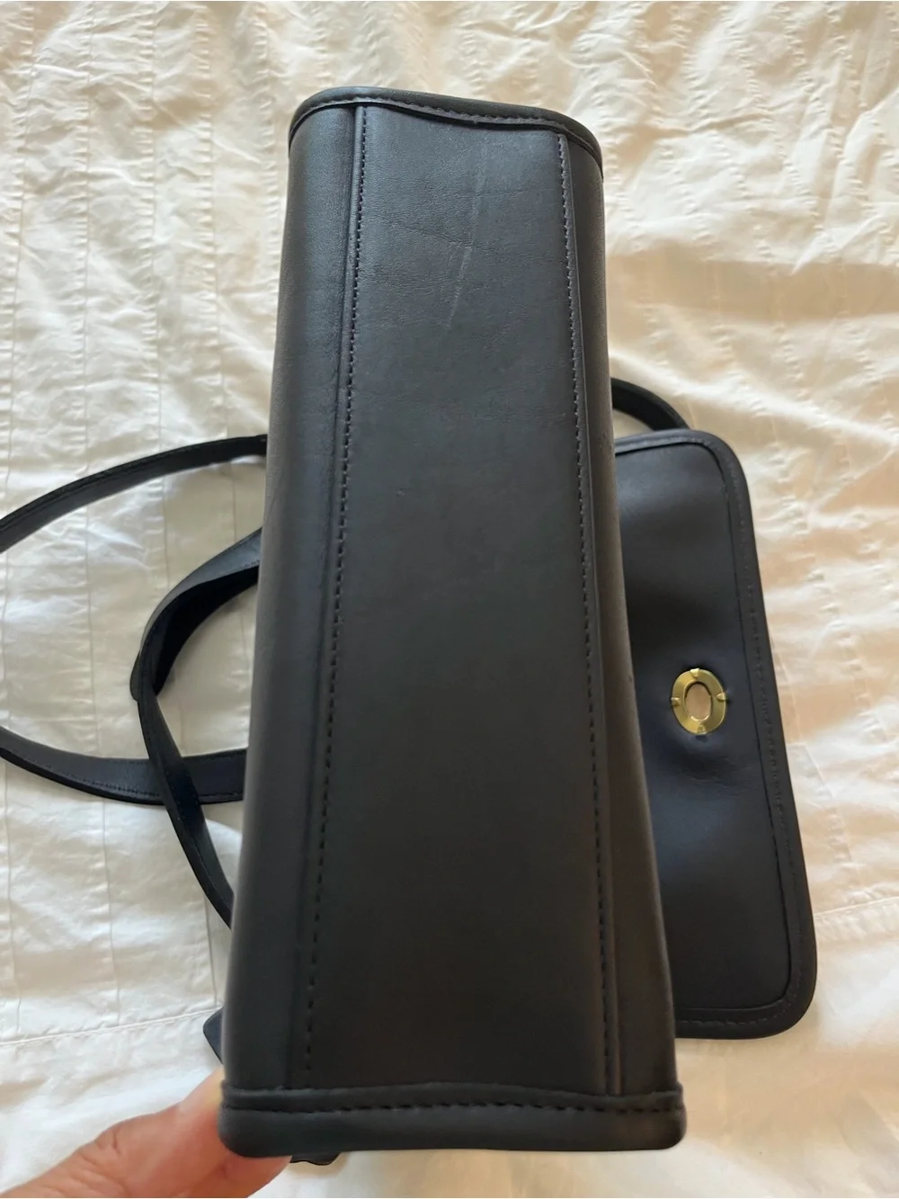 Vintage Coach Court Bag top handle #9870